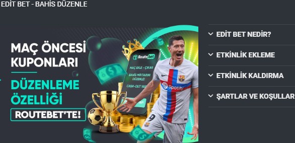 Routebet edit bet
